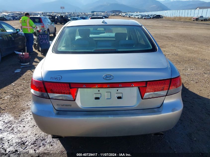 2007 Hyundai Azera Gls VIN: KMHFC46D57A185021 Lot: 40729417