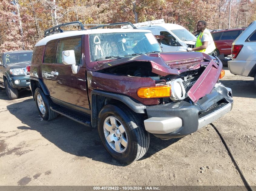 2007 Toyota Fj Cruiser VIN: JTEBU11F970055879 Lot: 40729422