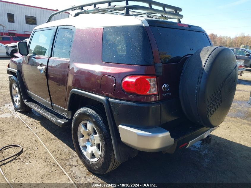 2007 Toyota Fj Cruiser VIN: JTEBU11F970055879 Lot: 40729422