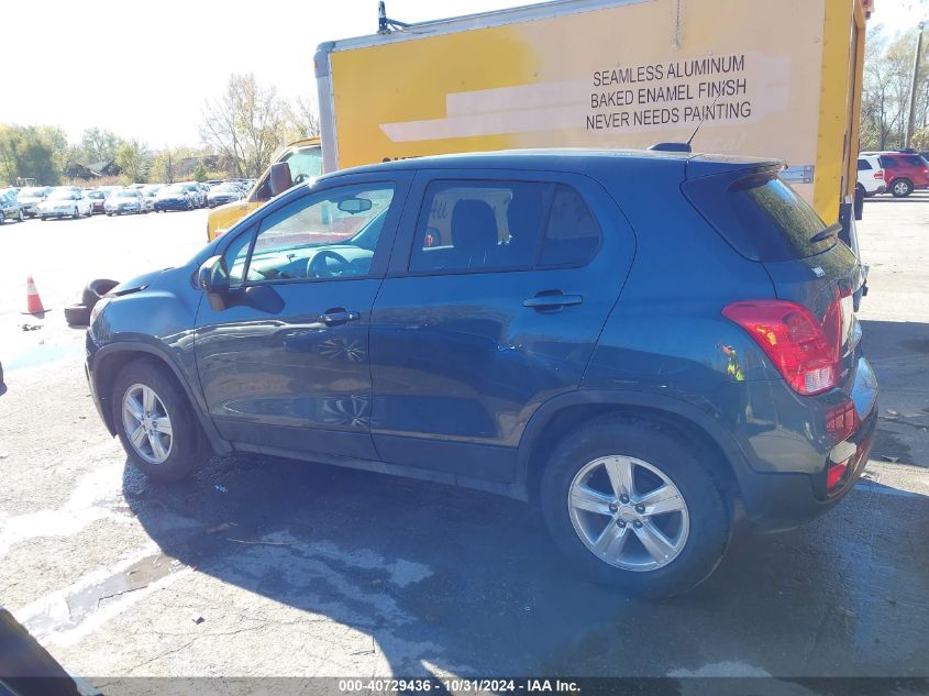 2021 Chevrolet Trax Fwd Ls VIN: KL7CJKSB2MB325227 Lot: 40729436