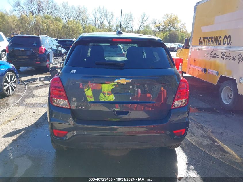 2021 CHEVROLET TRAX FWD LS - KL7CJKSB2MB325227