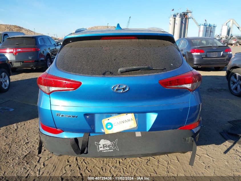 2018 Hyundai Tucson Sel VIN: KM8J33A43JU614528 Lot: 40729438