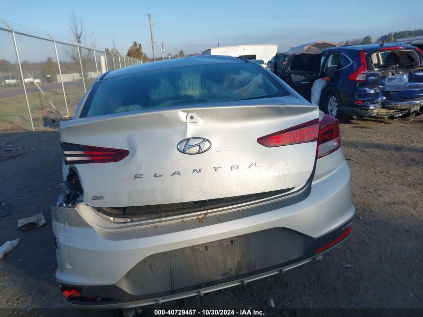 2019 Hyundai Elantra Se VIN: 5NPD74LF8KH496837 Lot: 40729457