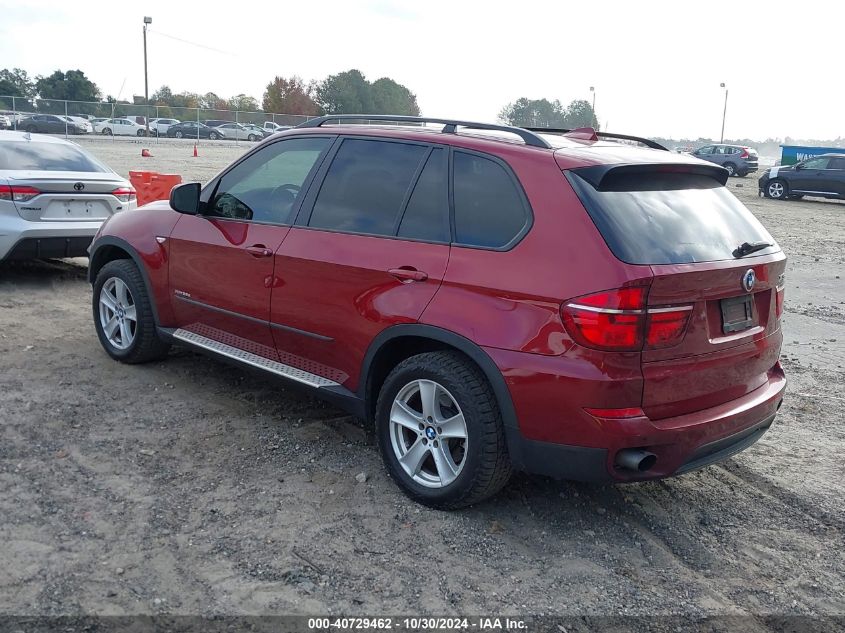 2011 BMW X5 xDrive35D VIN: 5UXZW0C52BL656312 Lot: 40729462