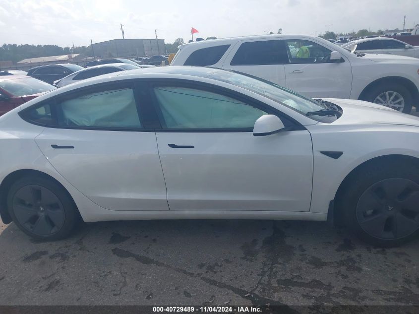 VIN 5YJ3E1EA5PF550652 2023 Tesla Model 3, Rear-Whee... no.12