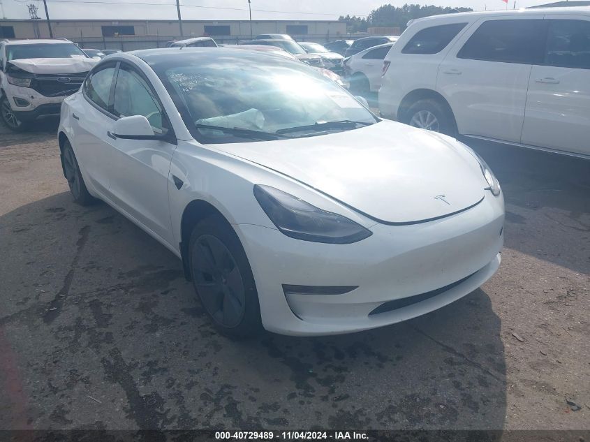 VIN 5YJ3E1EA5PF550652 2023 Tesla Model 3, Rear-Whee... no.1