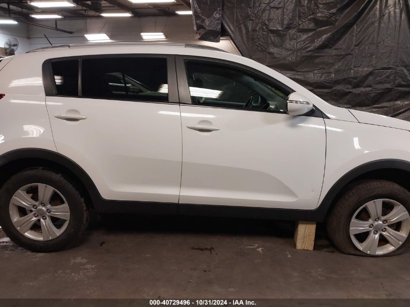 2011 Kia Sportage Lx VIN: KNDPB3A21B7089789 Lot: 40729496