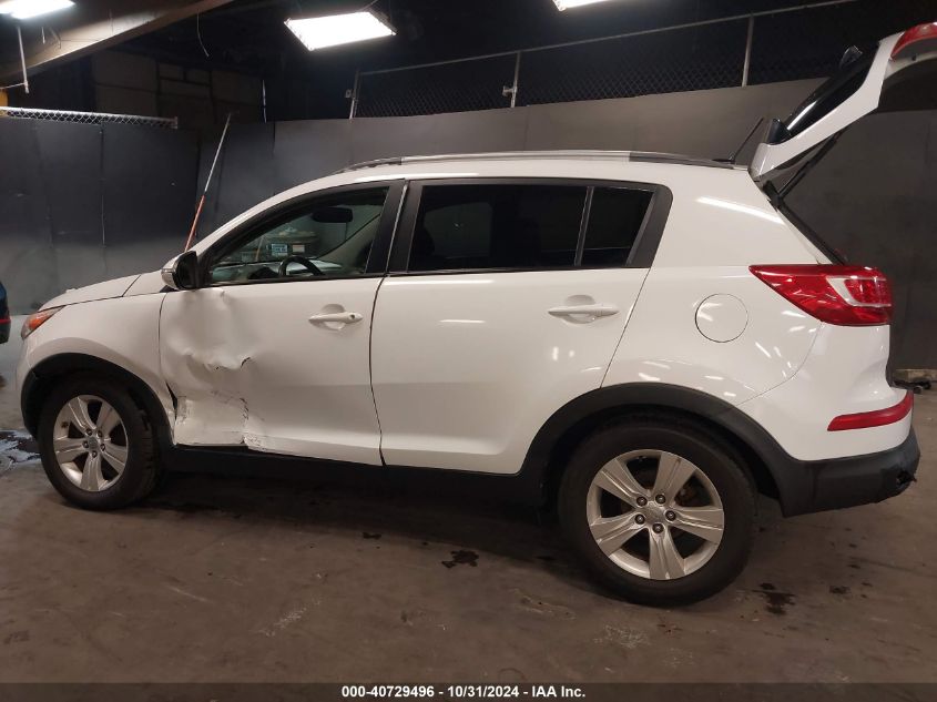 2011 Kia Sportage Lx VIN: KNDPB3A21B7089789 Lot: 40729496