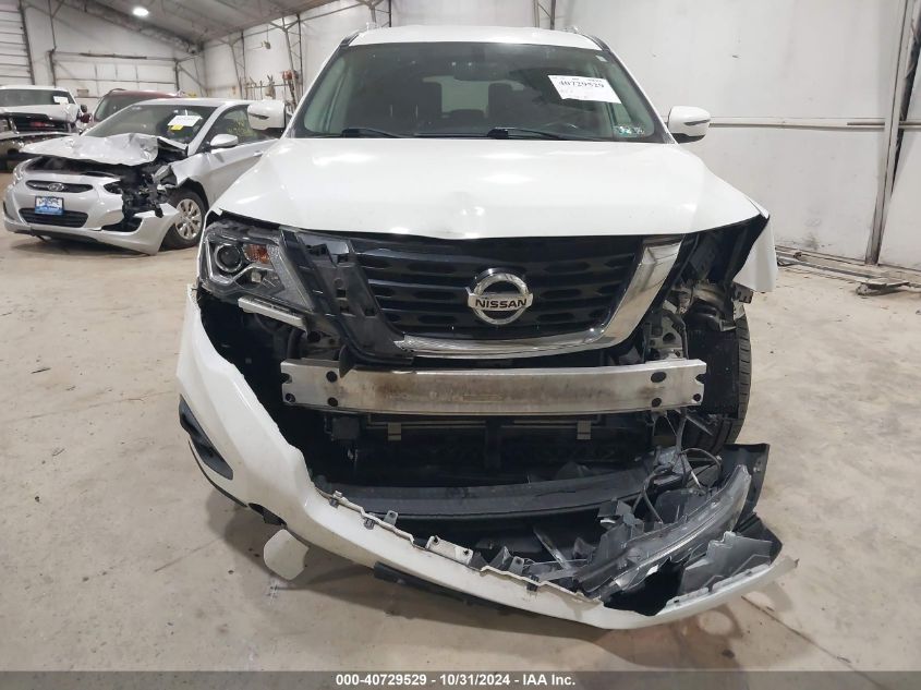 2019 Nissan Pathfinder Sv VIN: 5N1DR2MM3KC624744 Lot: 40729529