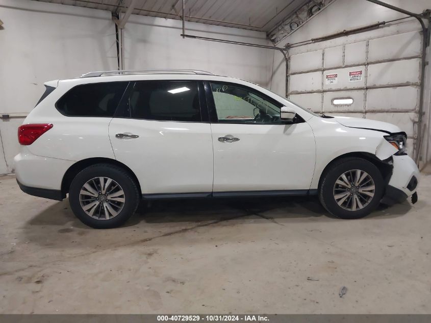 2019 Nissan Pathfinder Sv VIN: 5N1DR2MM3KC624744 Lot: 40729529