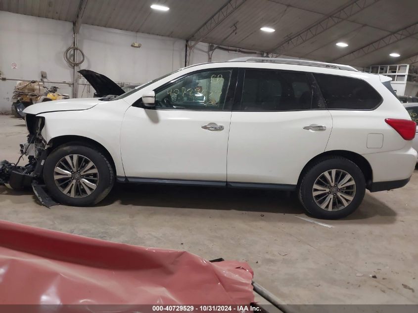 2019 Nissan Pathfinder Sv VIN: 5N1DR2MM3KC624744 Lot: 40729529