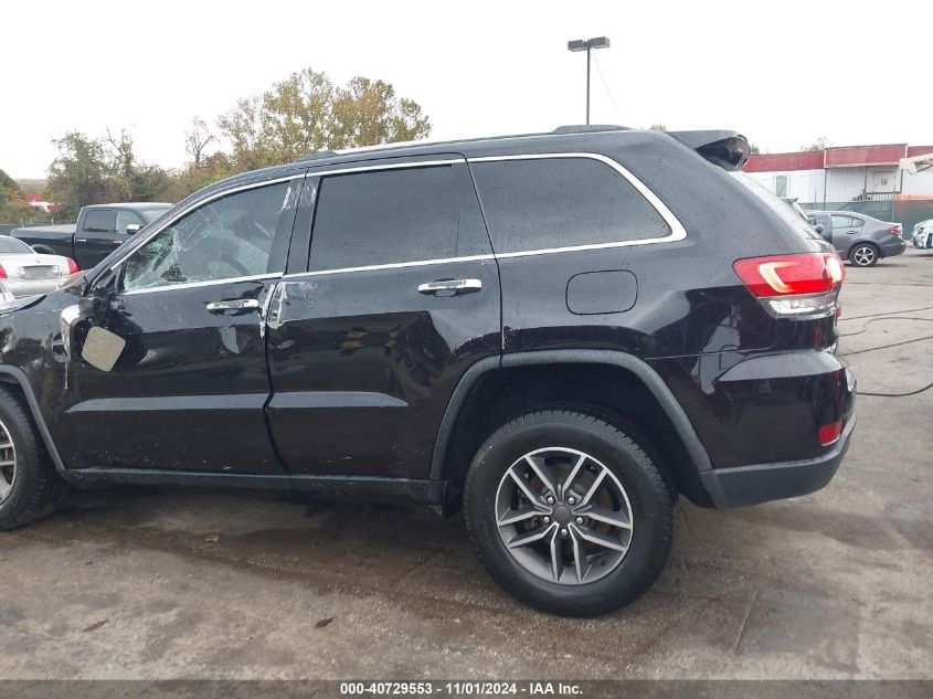 2019 Jeep Grand Cherokee Limited 4X4 VIN: 1C4RJFBG0KC592101 Lot: 40729553