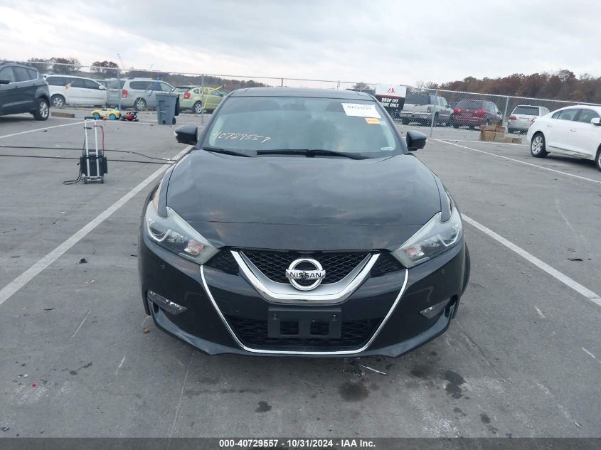 2017 Nissan Maxima 3.5 Platinum VIN: 1N4AA6AP4HC455241 Lot: 40729557