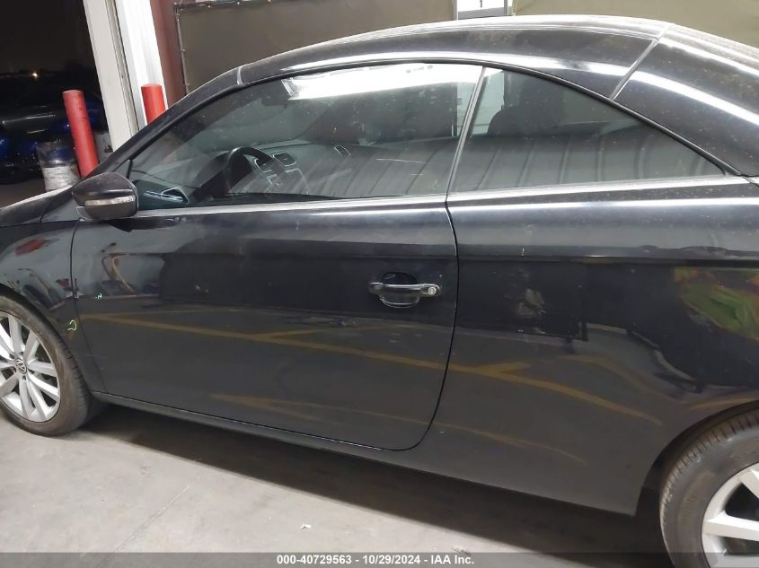 2013 Volkswagen Eos Komfort VIN: WVWBW8AH2DV004618 Lot: 40729563