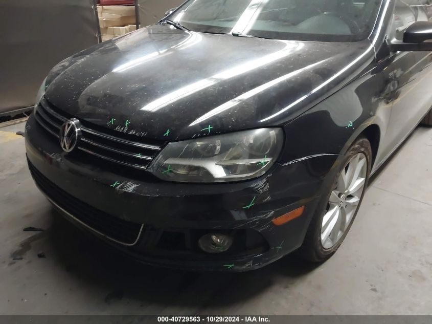 2013 Volkswagen Eos Komfort VIN: WVWBW8AH2DV004618 Lot: 40729563