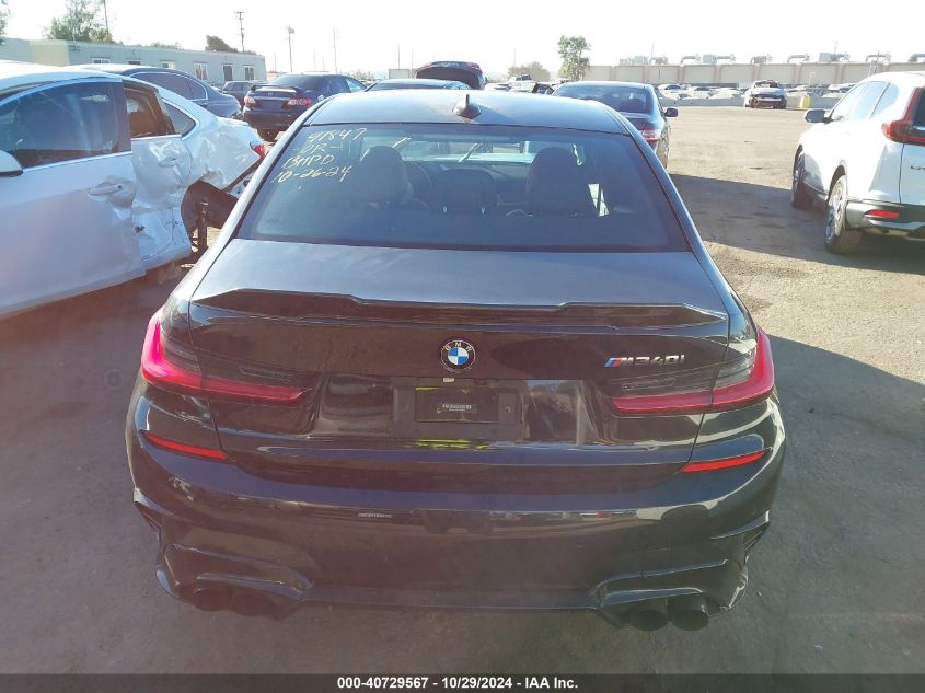 2020 BMW 3 Series M340I VIN: WBA5U7C06LFH49952 Lot: 40729567