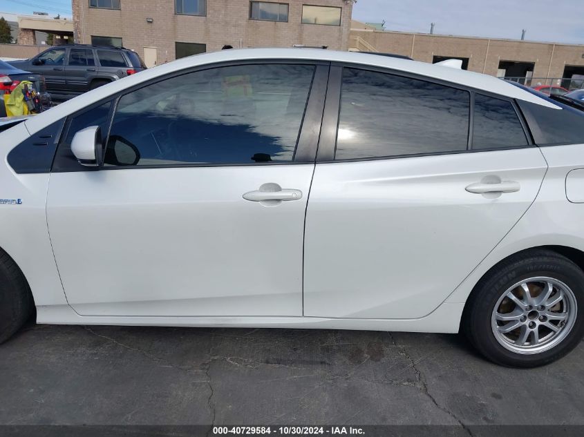 2016 Toyota Prius Two VIN: JTDKBRFU4G3021766 Lot: 40729584