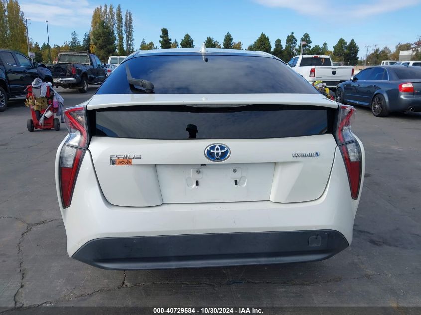 2016 Toyota Prius Two VIN: JTDKBRFU4G3021766 Lot: 40729584