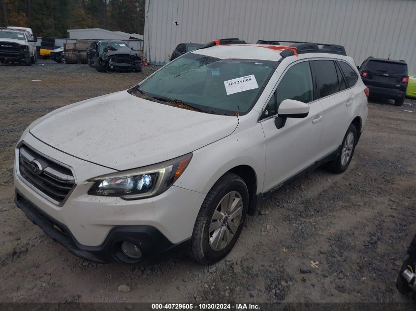 VIN 4S4BSAFC4K3373422 2019 Subaru Outback, 2.5I Pre... no.2