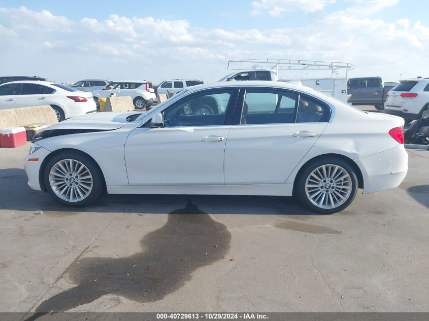 2015 BMW 328I VIN: WBA3A5C54FP604811 Lot: 40729613