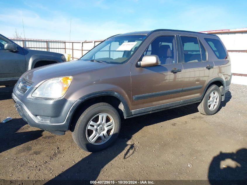 2003 Honda Cr-V Ex VIN: JHLRD78853C038716 Lot: 40729615