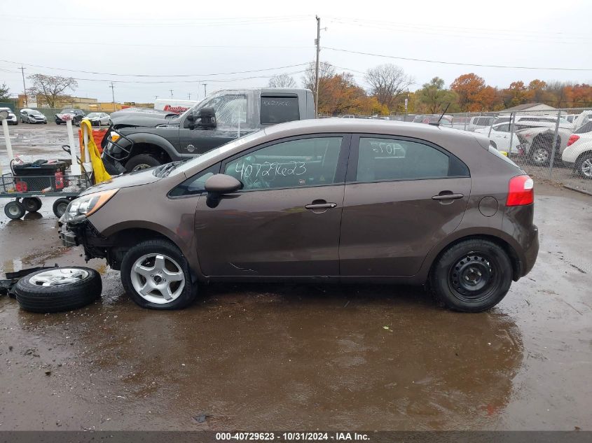 2015 Kia Rio Ex VIN: KNADN5A34F6451542 Lot: 40729623