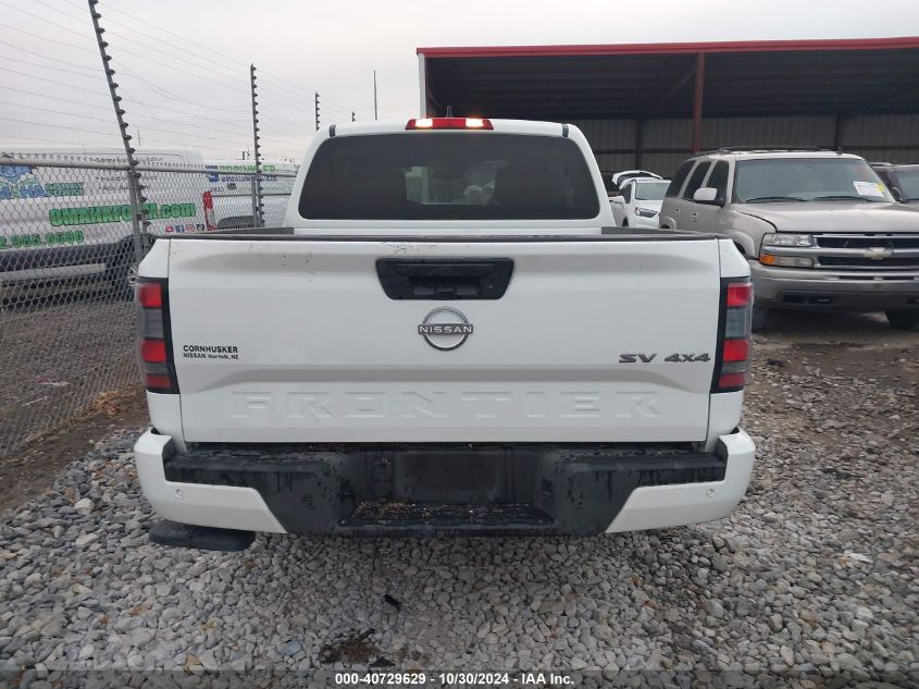 2024 Nissan Frontier Sv 4X4 VIN: 1N6ED1EKXRN610480 Lot: 40729629