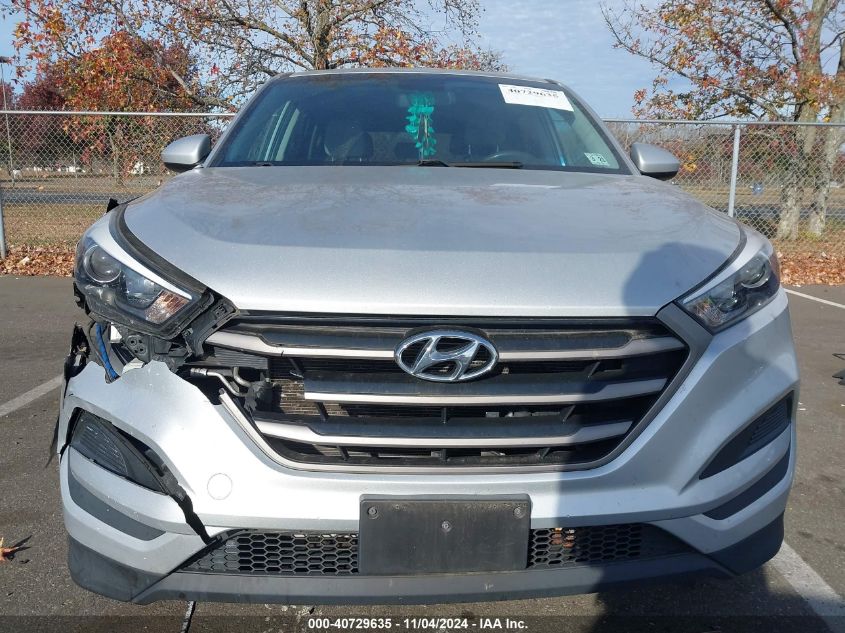 2016 Hyundai Tucson Se VIN: KM8J23A47GU149442 Lot: 40729635