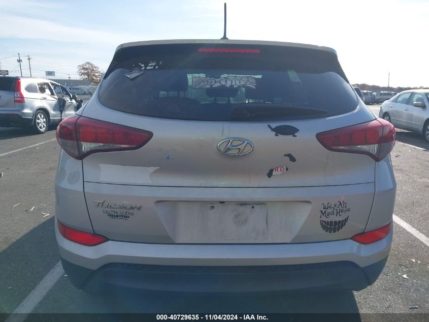 2016 Hyundai Tucson Se VIN: KM8J23A47GU149442 Lot: 40729635