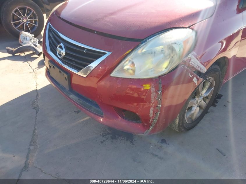 2013 Nissan Versa 1.6 Sl VIN: 3N1CN7AP1DL834812 Lot: 40729644