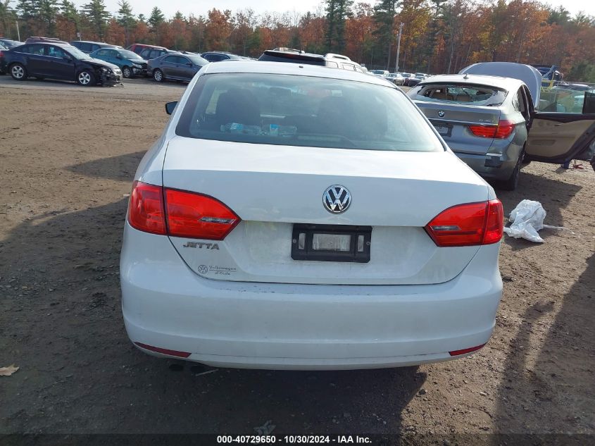 2014 Volkswagen Jetta 2.0L S VIN: 3VW1K7AJ9EM433834 Lot: 40729650