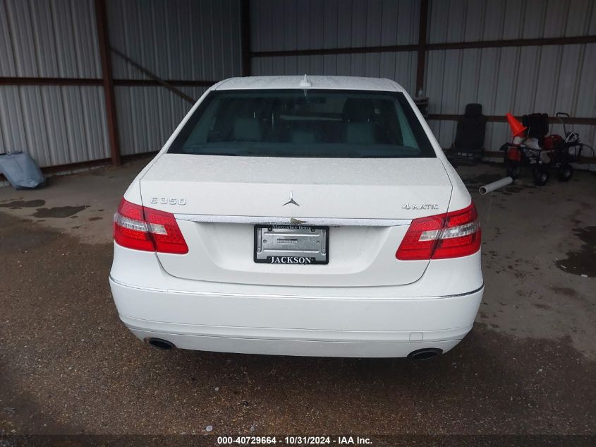 2012 Mercedes-Benz E 350 4Matic VIN: WDDHF8JBXCA628782 Lot: 40729664