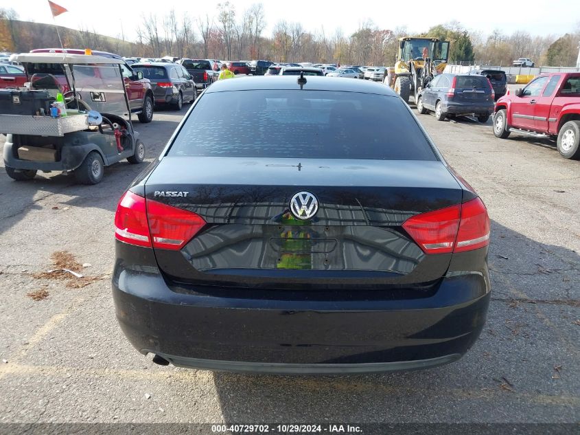 2013 Volkswagen Passat 2.5L Wolfsburg Edition VIN: 1VWAH7A32DC146920 Lot: 40729702