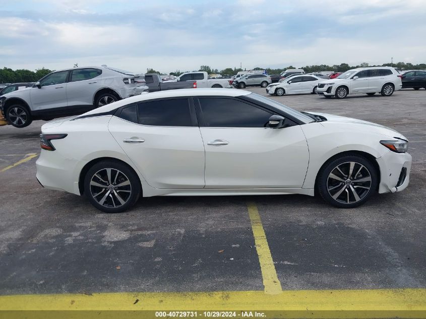 2021 Nissan Maxima Sv Xtronic Cvt VIN: 1N4AA6CV4MC515718 Lot: 40729731