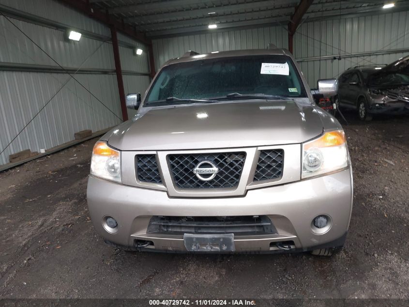 2009 Nissan Armada Se VIN: 5N1AA08C89N600521 Lot: 40729742