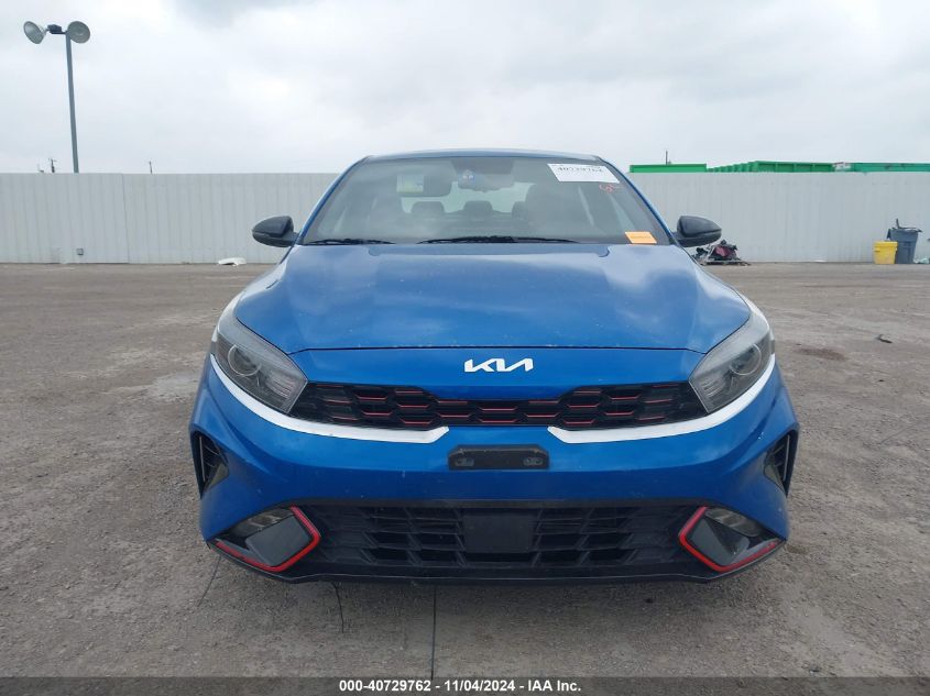 2022 Kia Forte Gt-Line VIN: 3KPF54AD0NE494976 Lot: 40729762