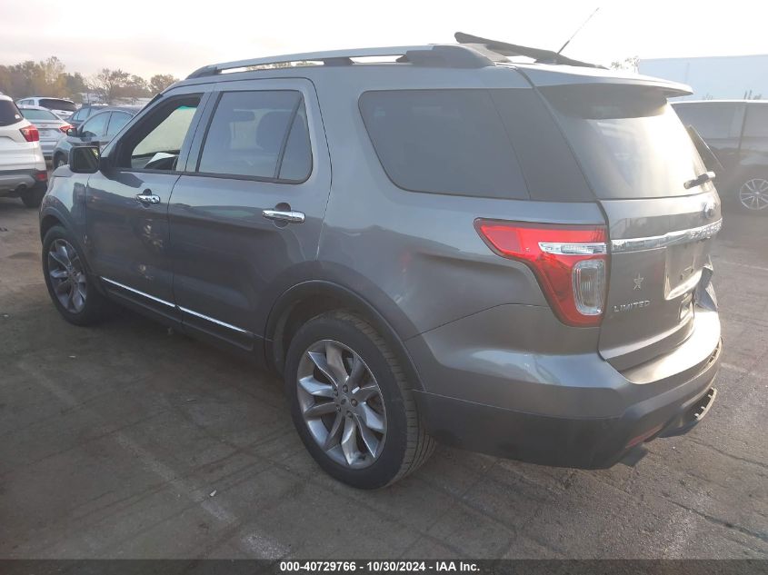 VIN 1FM5K7F85DGC67942 2013 Ford Explorer, Limited no.3