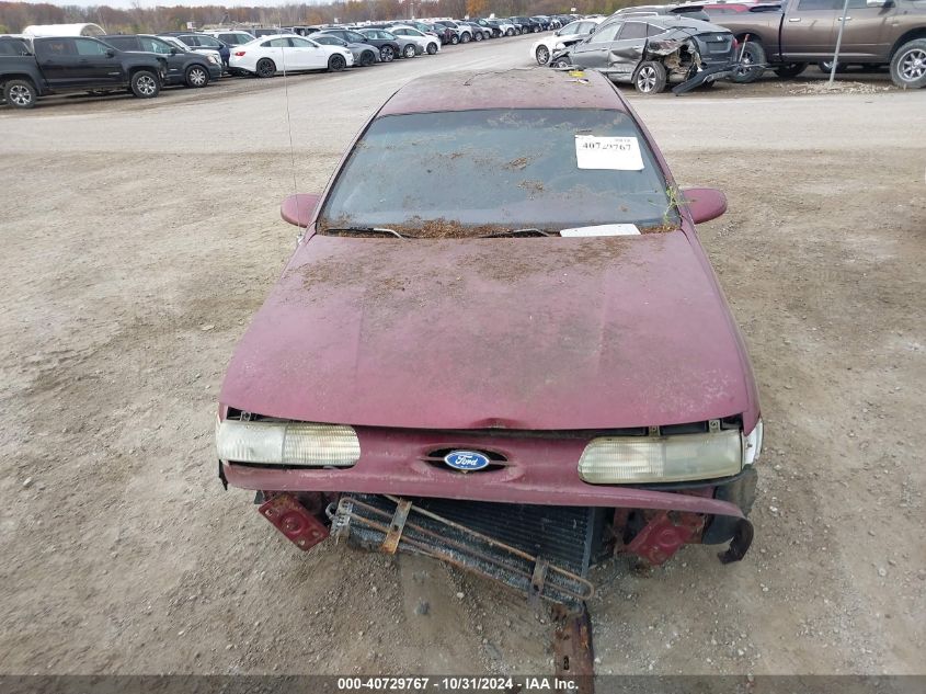 1992 Ford Taurus Gl VIN: 1FACP52U2NA150558 Lot: 40729767