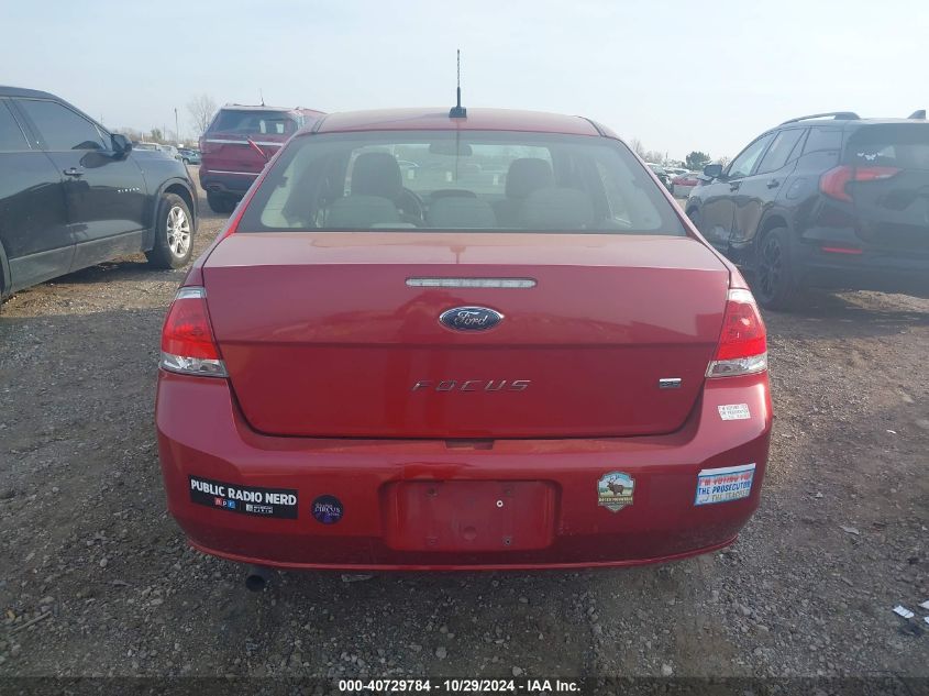 2011 Ford Focus Se VIN: 1FAHP3FN0BW163529 Lot: 40729784