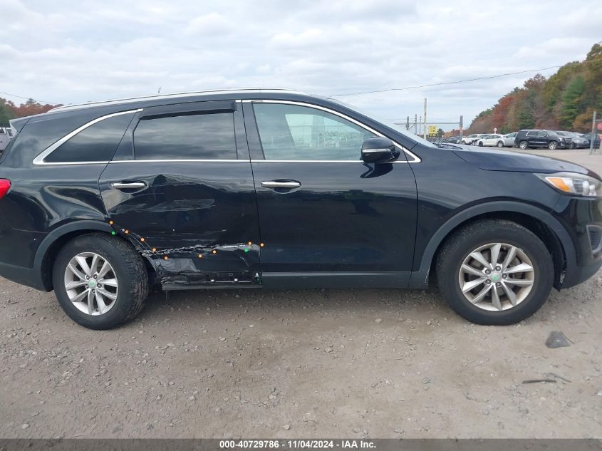 2016 Kia Sorento 2.4L Lx VIN: 5XYPG4A31GG048203 Lot: 40729786