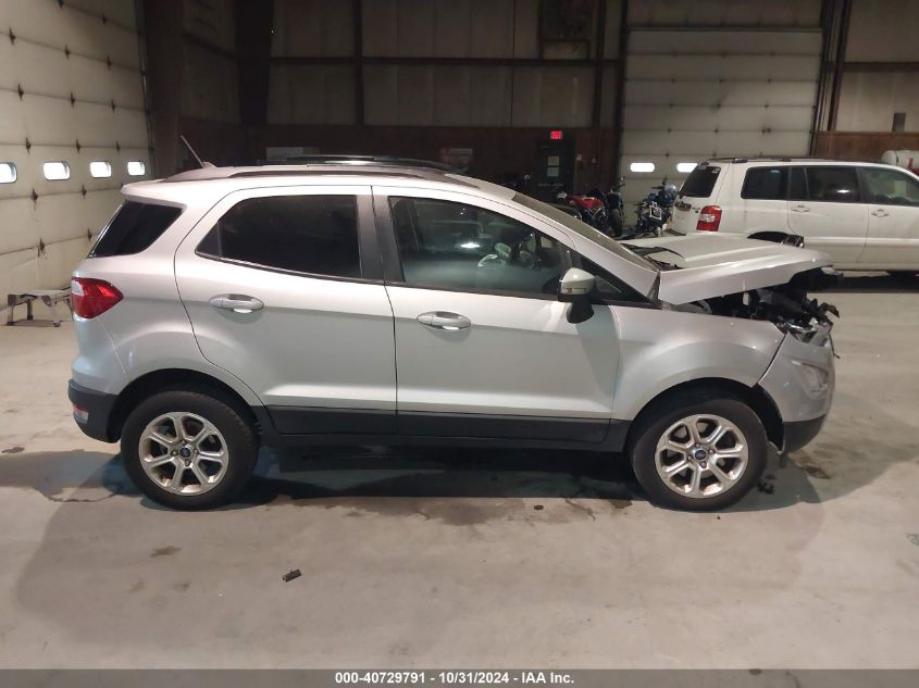 2019 Ford Ecosport Se VIN: MAJ6S3GL1KC270710 Lot: 40729791