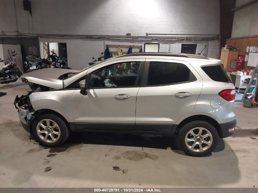 2019 Ford Ecosport Se VIN: MAJ6S3GL1KC270710 Lot: 40729791