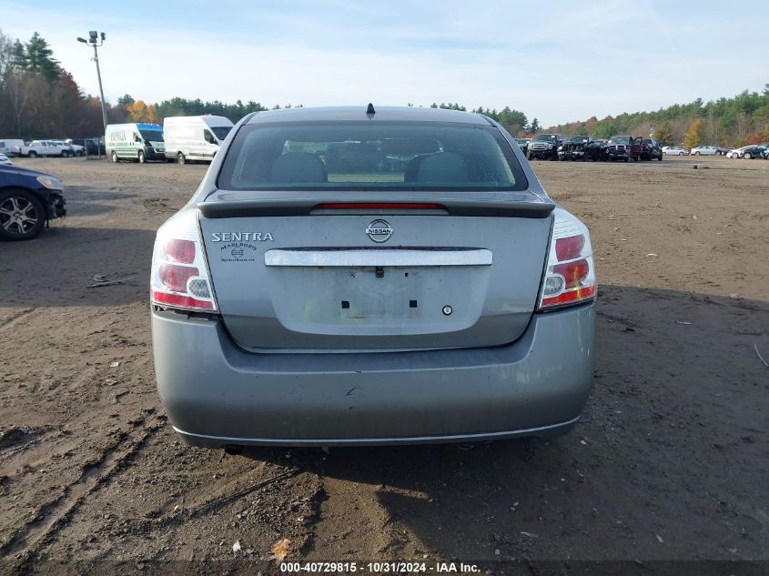 2011 Nissan Sentra 2.0 VIN: 3N1AB6AP8BL652340 Lot: 40729815