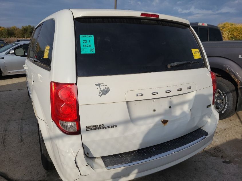 2015 Dodge Grand Caravan Se VIN: 2C4RDGBG0FR614849 Lot: 40729823