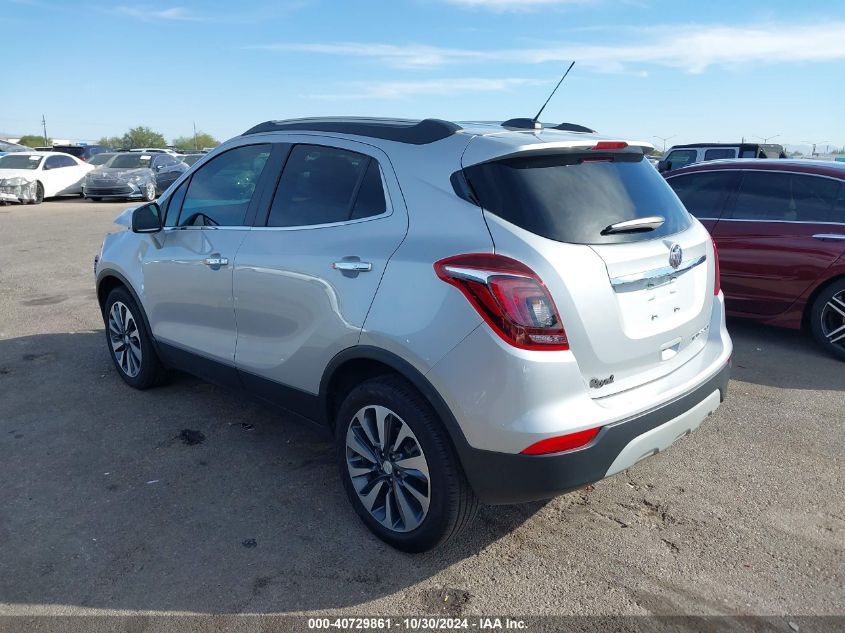 VIN KL4CJASM2NB508332 2022 Buick Encore, Fwd Preferred no.3