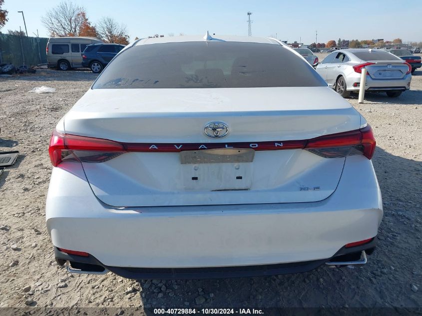 2019 Toyota Avalon Xle VIN: 4T1BZ1FB9KU022583 Lot: 40729884