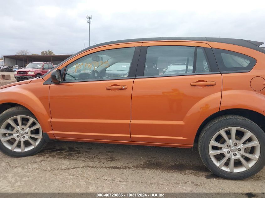 2011 Dodge Caliber Heat VIN: 1B3CB5HA9BD296246 Lot: 40729885