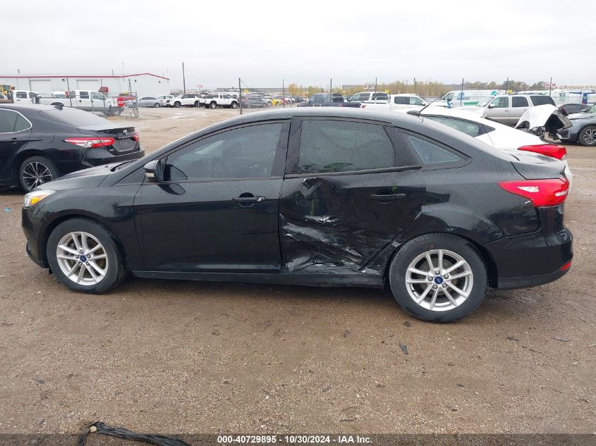 2015 Ford Focus Se VIN: 1FADP3F25FL255652 Lot: 40729895