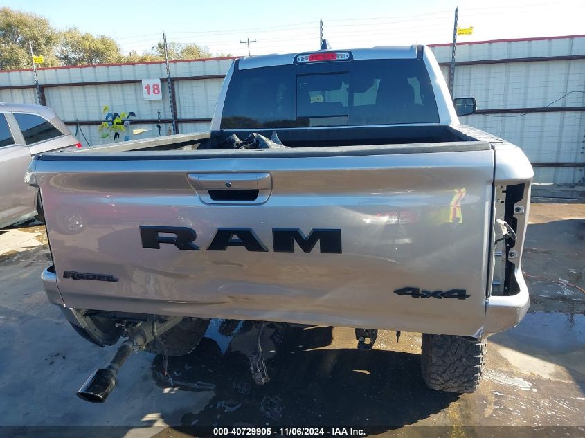 2022 Ram 1500 Rebel 4X4 5'7 Box VIN: 1C6SRFLTXNN189006 Lot: 40729905