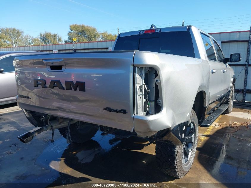 2022 Ram 1500 Rebel 4X4 5'7 Box VIN: 1C6SRFLTXNN189006 Lot: 40729905